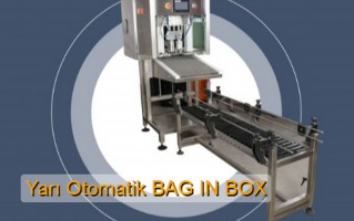 Yarı Otomatik Bag in Box Sıvı Dolum Makineleri