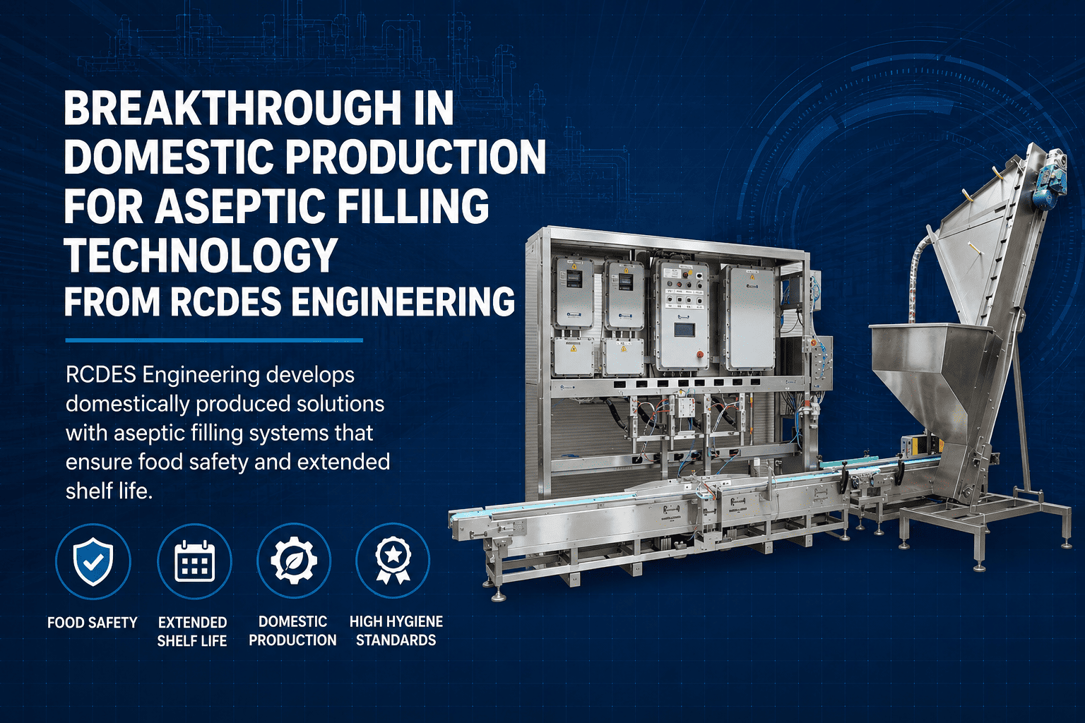 Domestic Production Breakthrough in Aseptic Filling Technology from RCDES Engineering